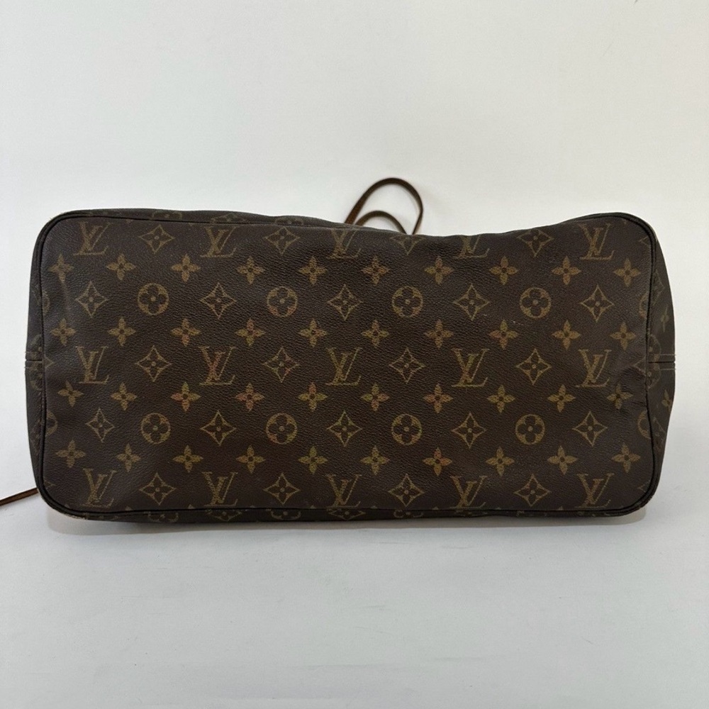 Louis Vuitton Brown Monogram Canvas Neverfull GM Tote Bag - Picture 3 of 7